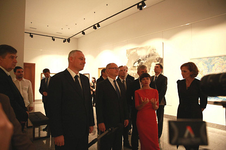 В столице Абхазии открыли Центральный выставочный зал